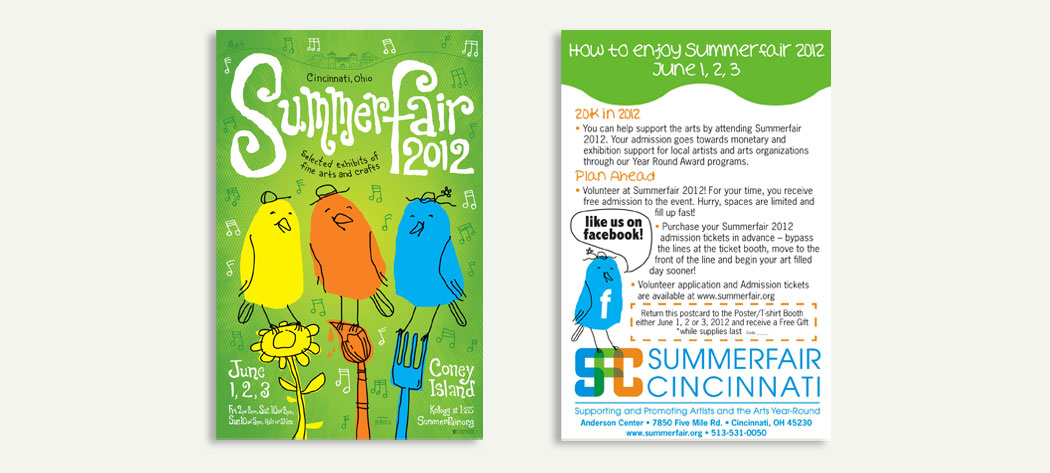 Summerfair Postcard